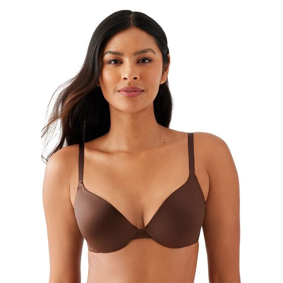Wacoal NWT Inner Sheen Contour TShirt Bra Chocolate Martini 36C - Picture 2 of 6